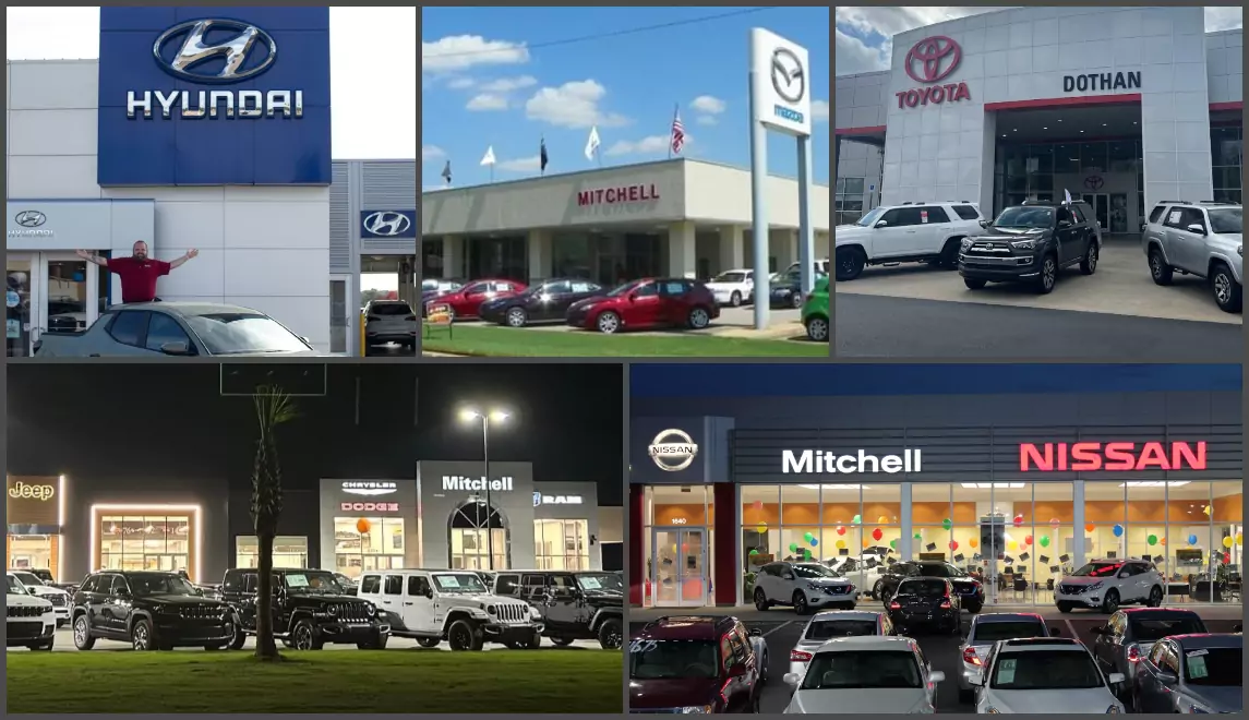  Mitchell Automotive Dealerships Collage